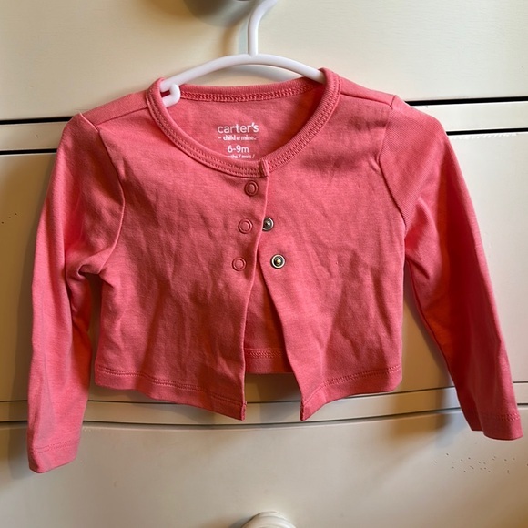 5 / $20 💖
Carter's Kids Coral Cardigan - Picture 1 of 1